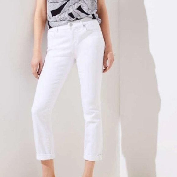 LOFT | Jeans | Loft White Modern Skinny 